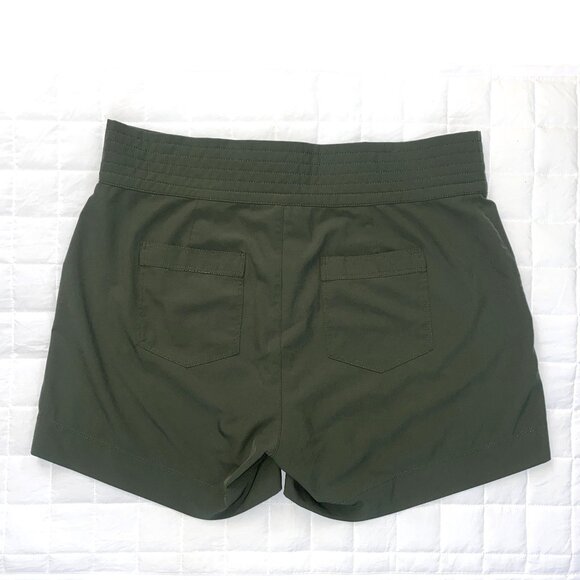 Kyodan | High Rise Shorts‎ Army/Olive Green | SZ Petite Small Women - Picture 2 of 6